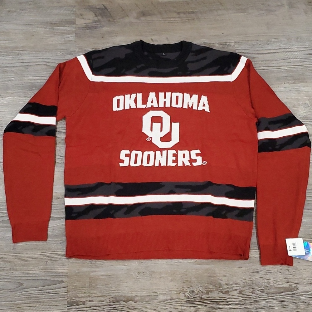 NCAA Oklahoma Soonera Crewneck Sweater Size XL